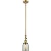 Innovations 206-BB-G58-LED 1 Light Vintage Dimmable LED Mini Pendant, Brushed Brass view 1