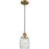 Innovations 201C-BB-G302 1 Light Mini Pendant, Brushed Brass view 1