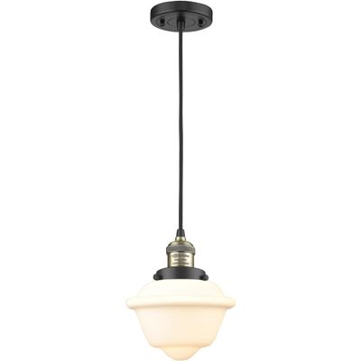 Innovations 201C-BAB-G531 1 Light Mini Pendant, Black Antique Brass
