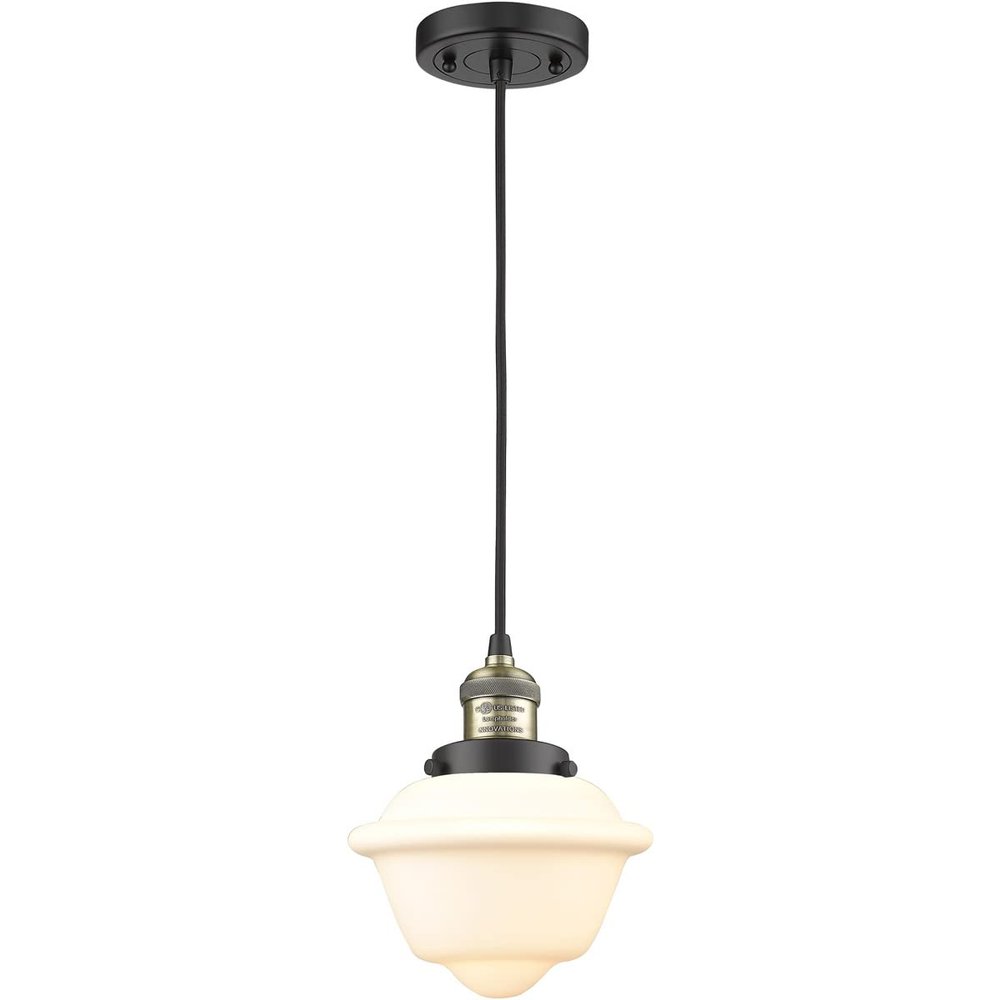 Innovations 201C-BAB-G531 1 Light Mini Pendant, Black Antique Brass