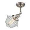 Innovations 201F-SN-G534-LED Transitional LED Semi-Flush Mount from Franklin Restoration Collection in Pewter, Nickel, Silver Finish, view 1