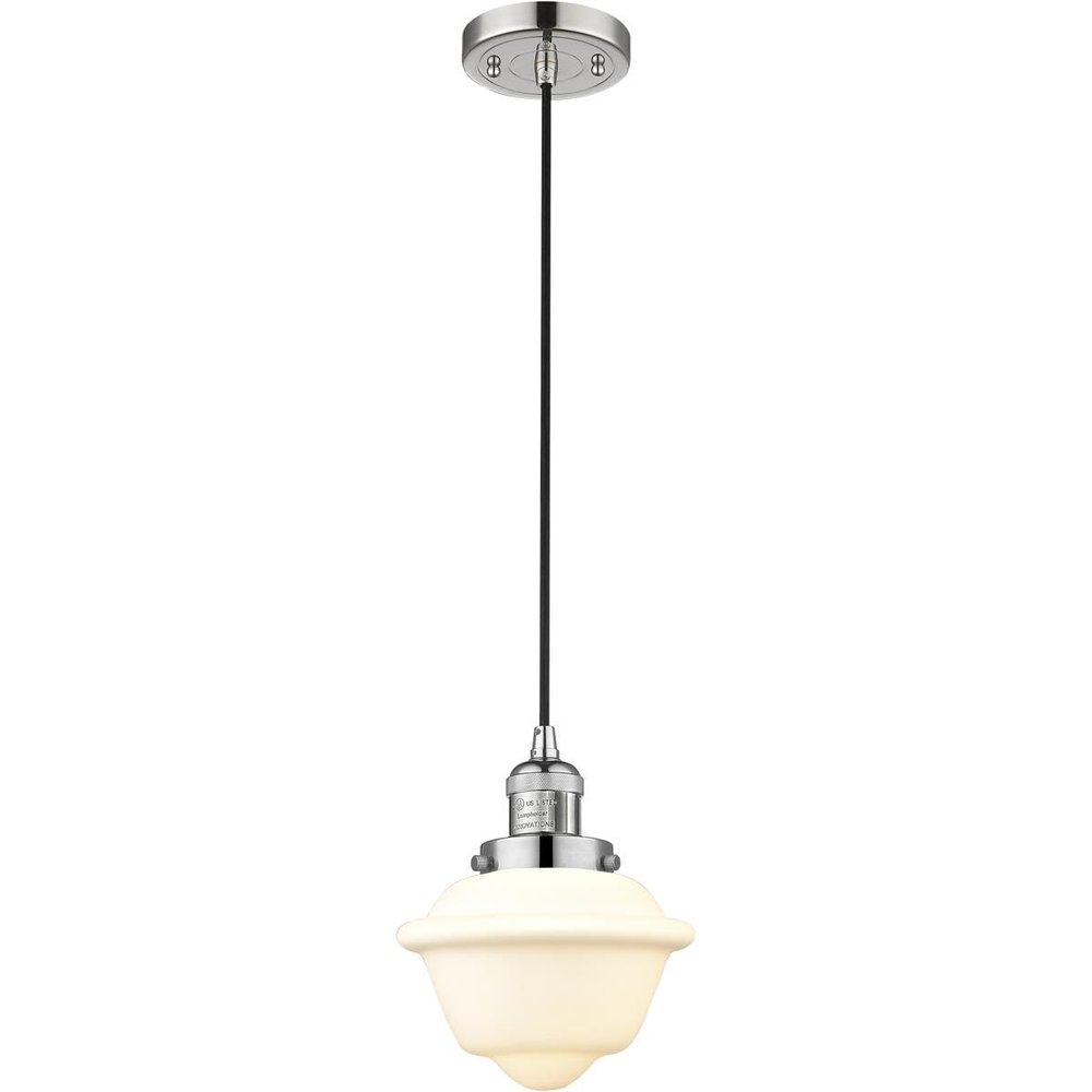 Innovations 201C-PN-G531 1 Light Mini Pendant, Polished Nickel