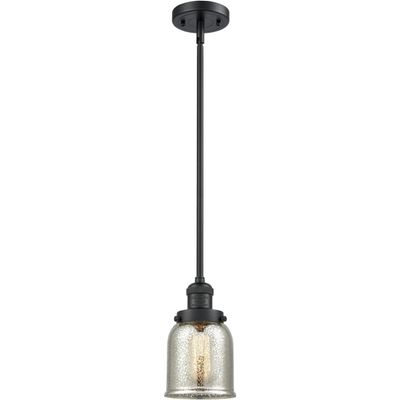 Innovations 201S-BK-G58 1 Light Mini Pendant, Matte Black