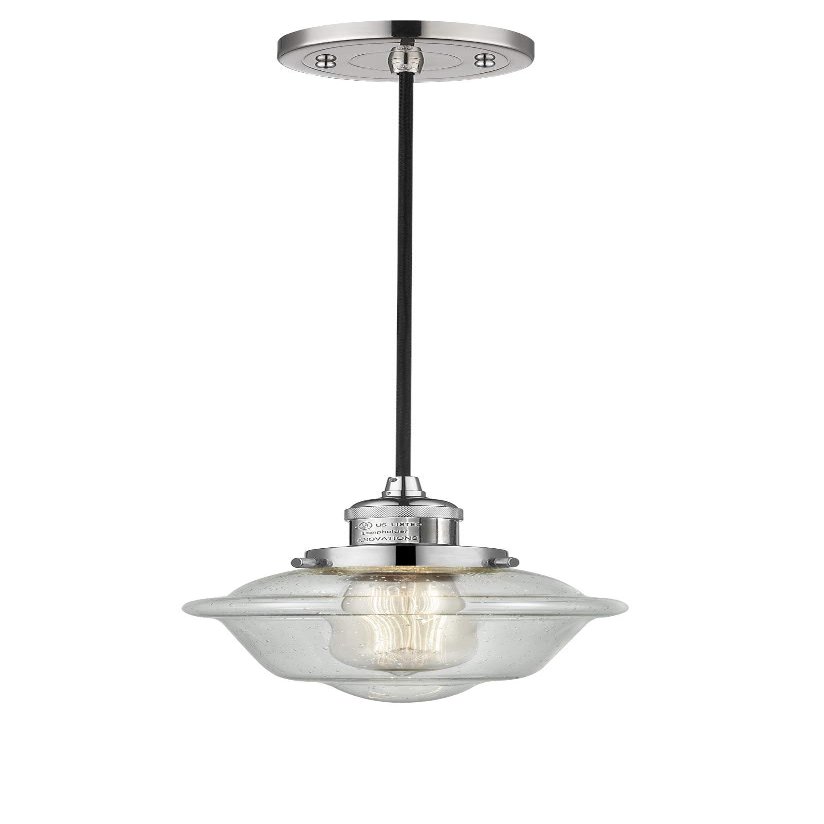 Innovations 201C-PN-G534 1 Light Mini Pendant, Polished Nickel