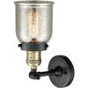 Innovations INNO201F-BAB-G58-LED LED Semi-Flush Mount, Black Antique Brass view 4