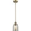Innovations 201S-BB-G58 1 Light Mini Pendant, Brushed Brass view 1