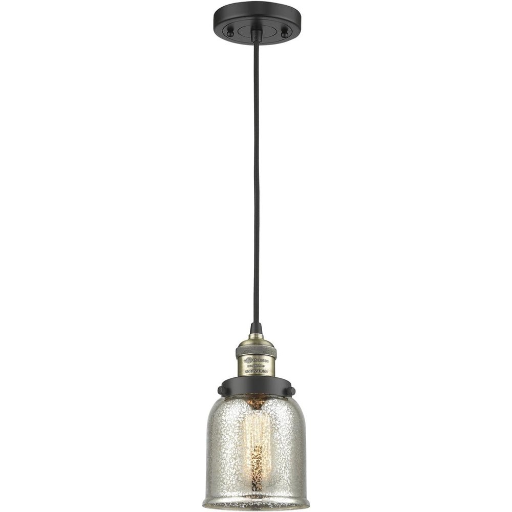 Innovations 201C-BAB-G58-LED LED Mini Pendant, Black Antique Brass