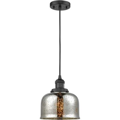Innovations INNO201C-BK-G78-LED LED Mini Pendant, Black Finish