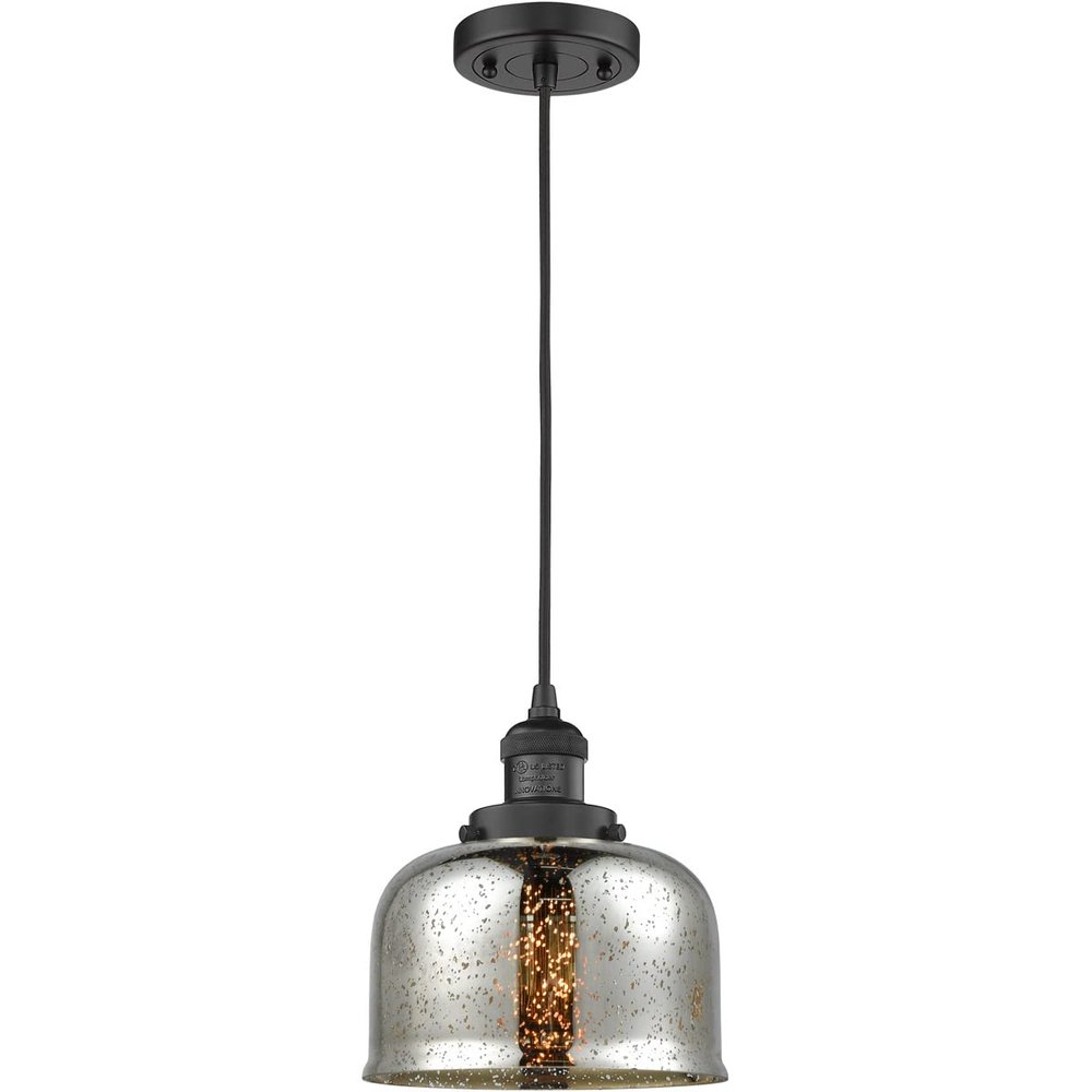 Innovations INNO201C-BK-G78-LED LED Mini Pendant, Black Finish