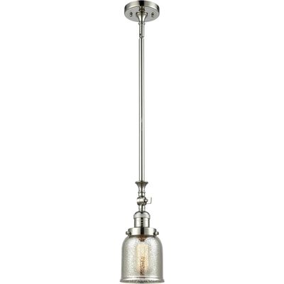 Innovations 206-PN-G58 1 Light Mini Pendant, Polished Nickel
