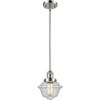 Innovations 201S-PN-G534-LED Transitional LED Mini Pendant from Franklin Restoration Collection in Polished Nickel Finish, view 1