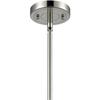 Innovations 201S-PN-G534-LED Transitional LED Mini Pendant from Franklin Restoration Collection in Polished Nickel Finish, view 4