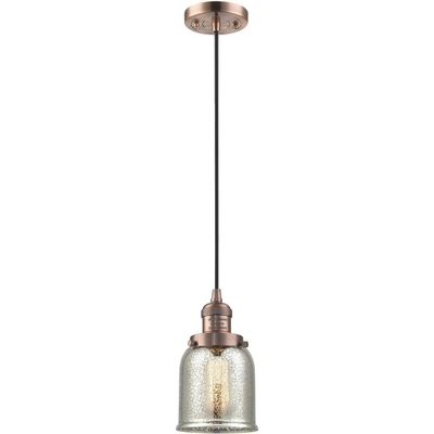 Innovations 201C-AC-G58-LED LED Mini Pendant, Antique Copper