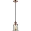 Innovations 201C-AC-G58-LED LED Mini Pendant, Antique Copper view 1