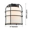 Innovations 206-BK-G52-CE 1 Light Mini Pendant, Matte Black view 3