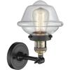 Innovations INNO201F-BAB-G532-LED Influence LED Semi-Flush Mount, Black Antique Brass view 4