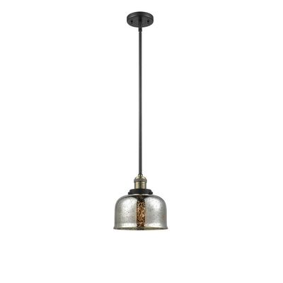 Innovations 201S-BAB-G78 1 Light Mini Pendant, Black Antique Brass