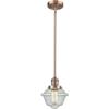 Innovations 201S-AC-G534-LED Transitional LED Mini Pendant from Franklin Restoration Collection in Copper Finish, view 1