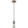 Innovations 201S-AC-G534-LED Transitional LED Mini Pendant from Franklin Restoration Collection in Copper Finish, view 2