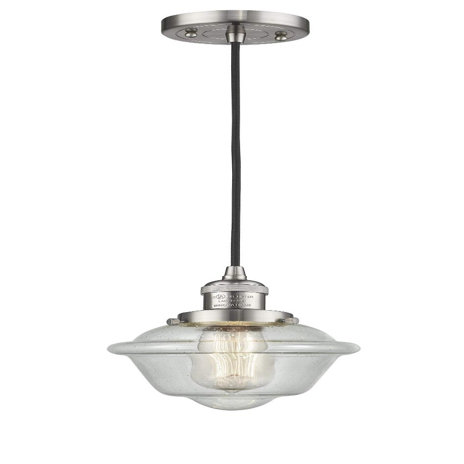 Innovations 201C-SN-G534 1 Light Mini Pendant, Brushed Satin Nickel