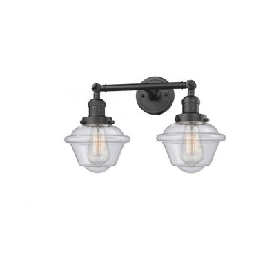Innovations 208-OB-G534 2 Light Bathroom Fixture, Oil Rubbed Bronze