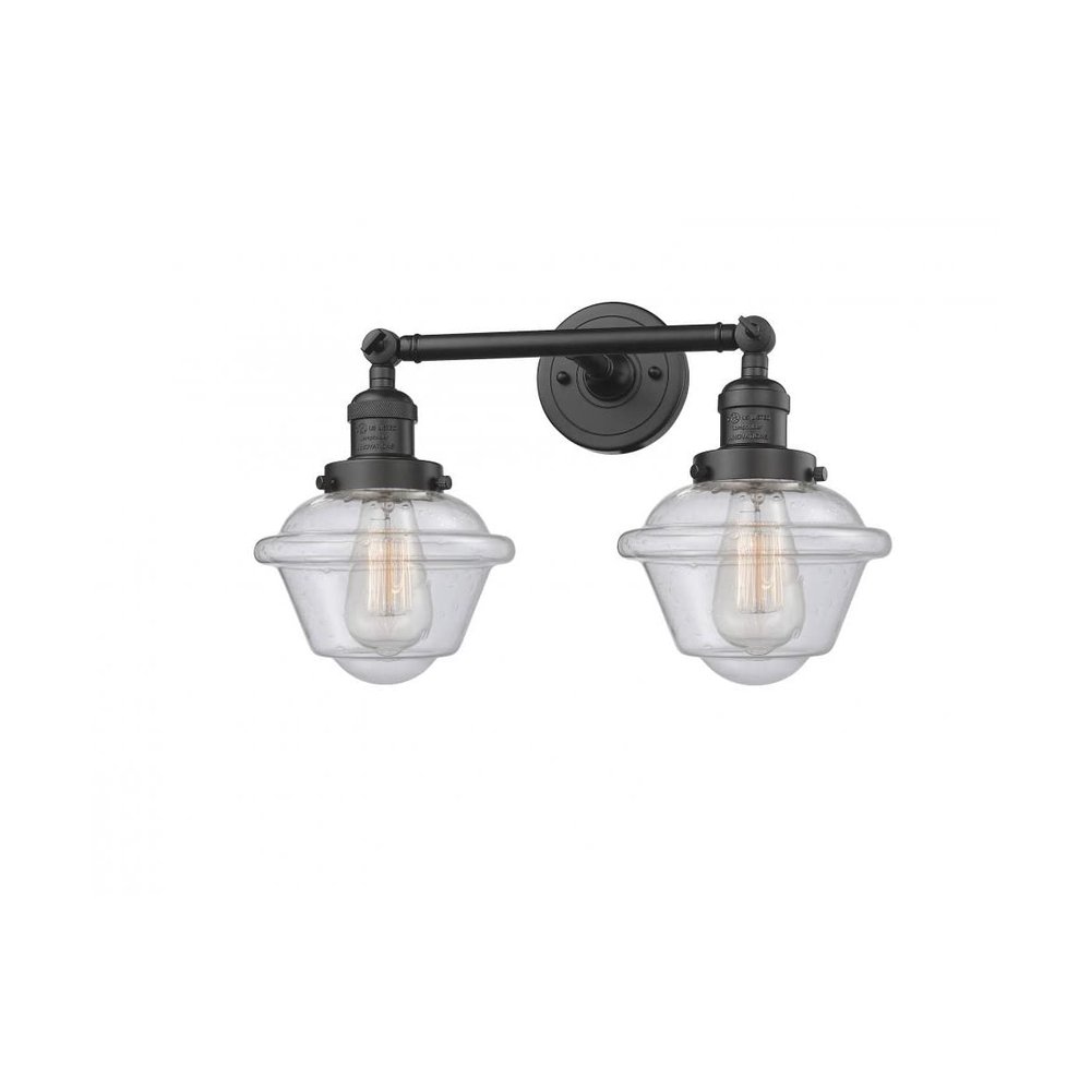 Innovations 208-OB-G534 2 Light Bathroom Fixture, Oil Rubbed Bronze