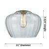Innovations 516-1P-SN-G92-L 1 Light Mini Pendant, Brushed Satin Nickel view 3