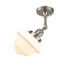 Innovations 201F-SN-G531 1 Light Semi-Flush Mount, Brushed Satin Nickel view 1