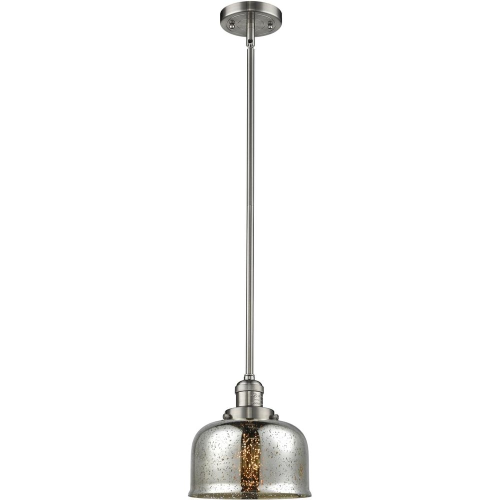 Innovations 201S-SN-G78 1 Light Mini Pendant, Brushed Satin Nickel
