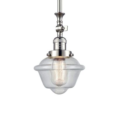 Innovations 206-PN-G534 1 Light Mini Pendant, Polished Nickel
