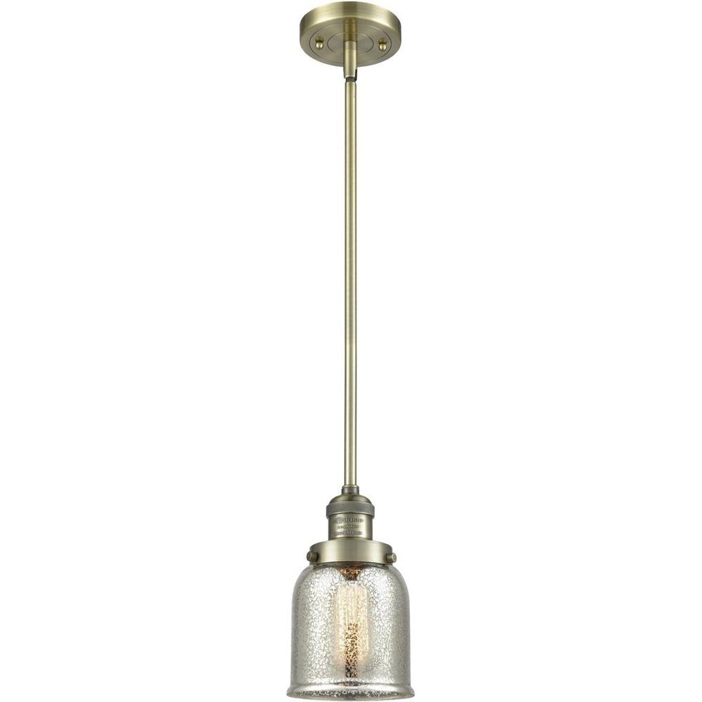Innovations INNO201S-AB-G58-LED LED Mini Pendant, Brass-Antique