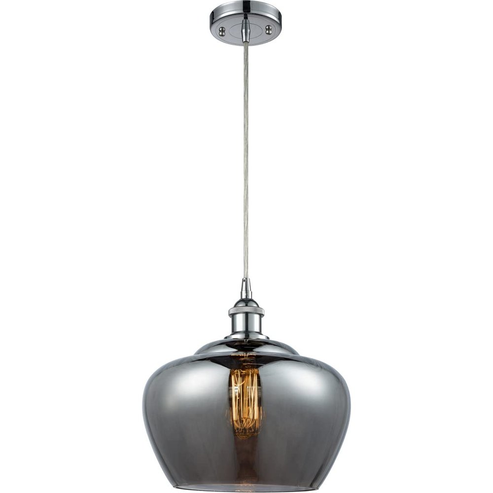 Innovations 516-1P-PC-G93-L-LED 1 Light Vintage Dimmable LED Mini Pendant, Polished Chrome