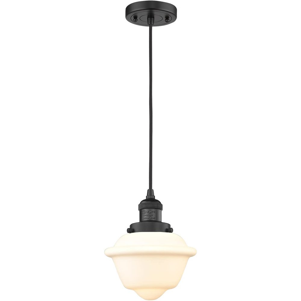 Innovations 201C-BK-G531 1 Light Mini Pendant, Matte Black