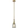 Innovations 206-BB-G58 1 Light Mini Pendant, Brushed Brass view 1