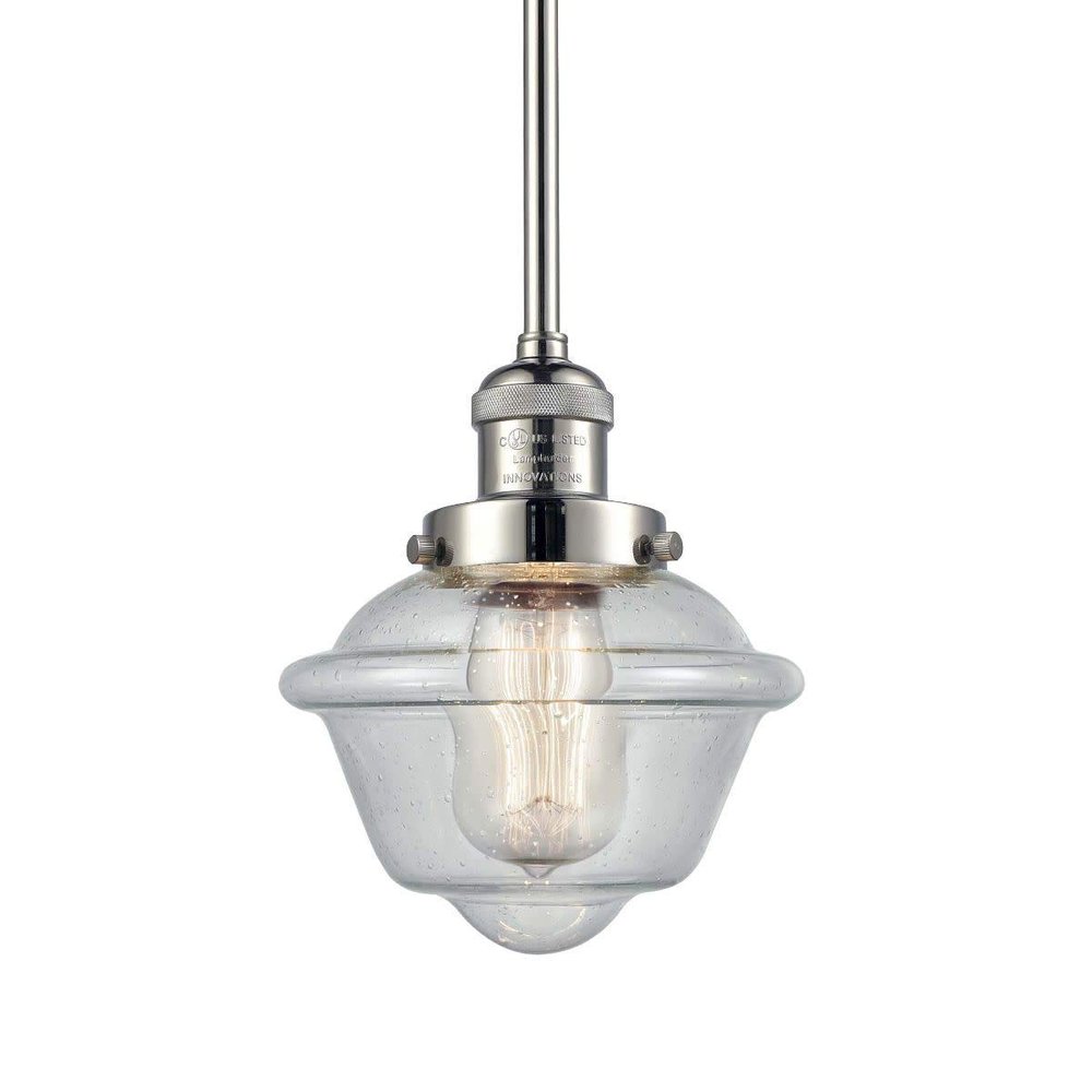 Innovations 201S-PN-G534 1 Light Mini Pendant, Polished Nickel