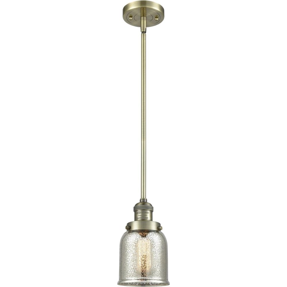 Innovations 201S-AB-G58 1 Light Mini Pendant, Antique Brass