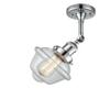 Innovations 201F-PC-G532 1 Light Semi-Flush Mount, Polished Chrome view 1
