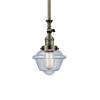 Innovations 206-AB-G534 1 Light Mini Pendant, Antique Brass view 1