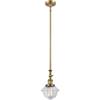 Innovations 206-BB-G532 1 Light Mini Pendant, Brushed Brass view 1