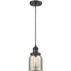 Innovations 201C-BK-G58 1 Light Mini Pendant, Matte Black view 1