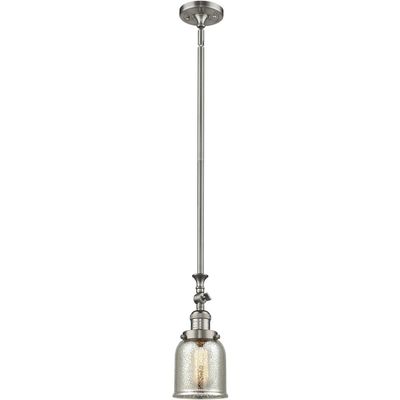 Innovations 206-SN-G58 1 Light Mini Pendant, Brushed Satin Nickel