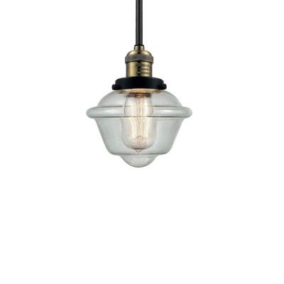 Innovations 201S-BAB-G534 1 Light Mini Pendant, Black Antique Brass