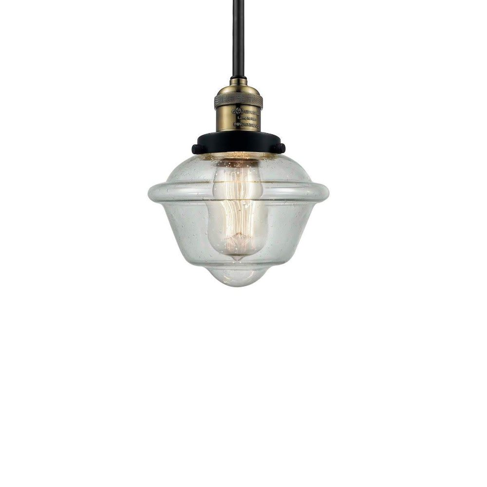 Innovations 201S-BAB-G534 1 Light Mini Pendant, Black Antique Brass