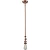 Innovations 206-AC-G78-LED 1 Light Vintage Dimmable LED Mini Pendant, Antique Copper view 2