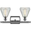 Innovations 516-2W-PC-G275-LED 2 Light Vintage Dimmable LED Bathroom Fixture, Polished Chrome view 2