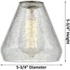 Innovations 516-2W-PC-G275-LED 2 Light Vintage Dimmable LED Bathroom Fixture, Polished Chrome view 3
