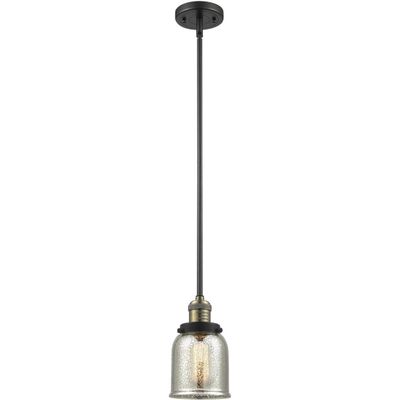 Innovations 201S-BAB-G58 1 Light Mini Pendant, Black Antique Brass