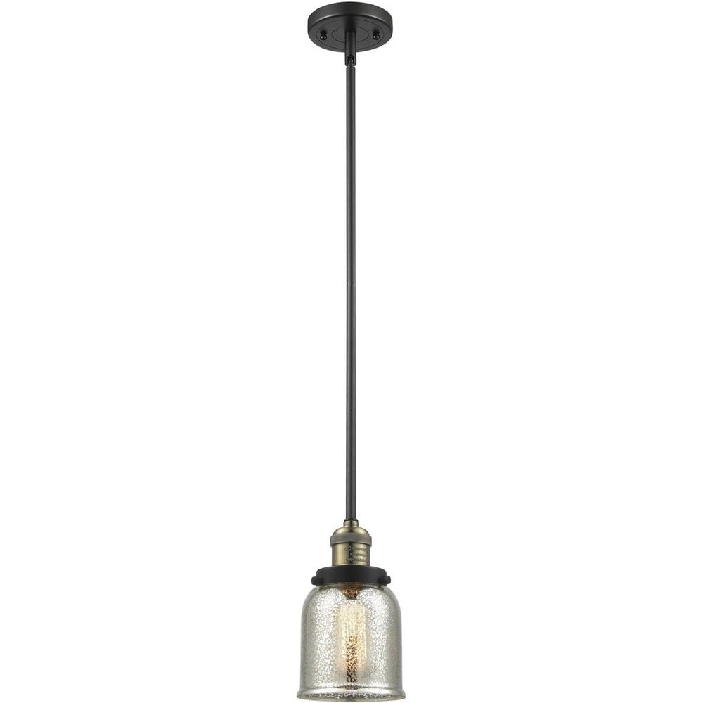 Innovations 201S-BAB-G58 1 Light Mini Pendant, Black Antique Brass