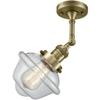 Innovations 201F-AB-G532-LED LED Semi-Flush Mount, Antique Brass view 2