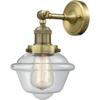 Innovations 201F-AB-G532-LED LED Semi-Flush Mount, Antique Brass view 3